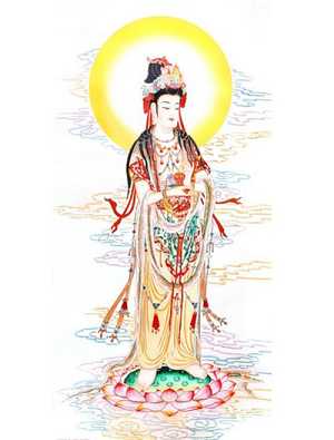 大势至菩萨《净土圣贤录》